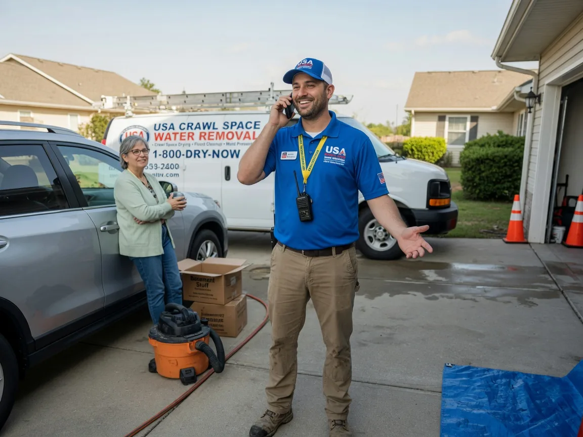 Crawl Space Water Removal Arcanum, OH FAQs